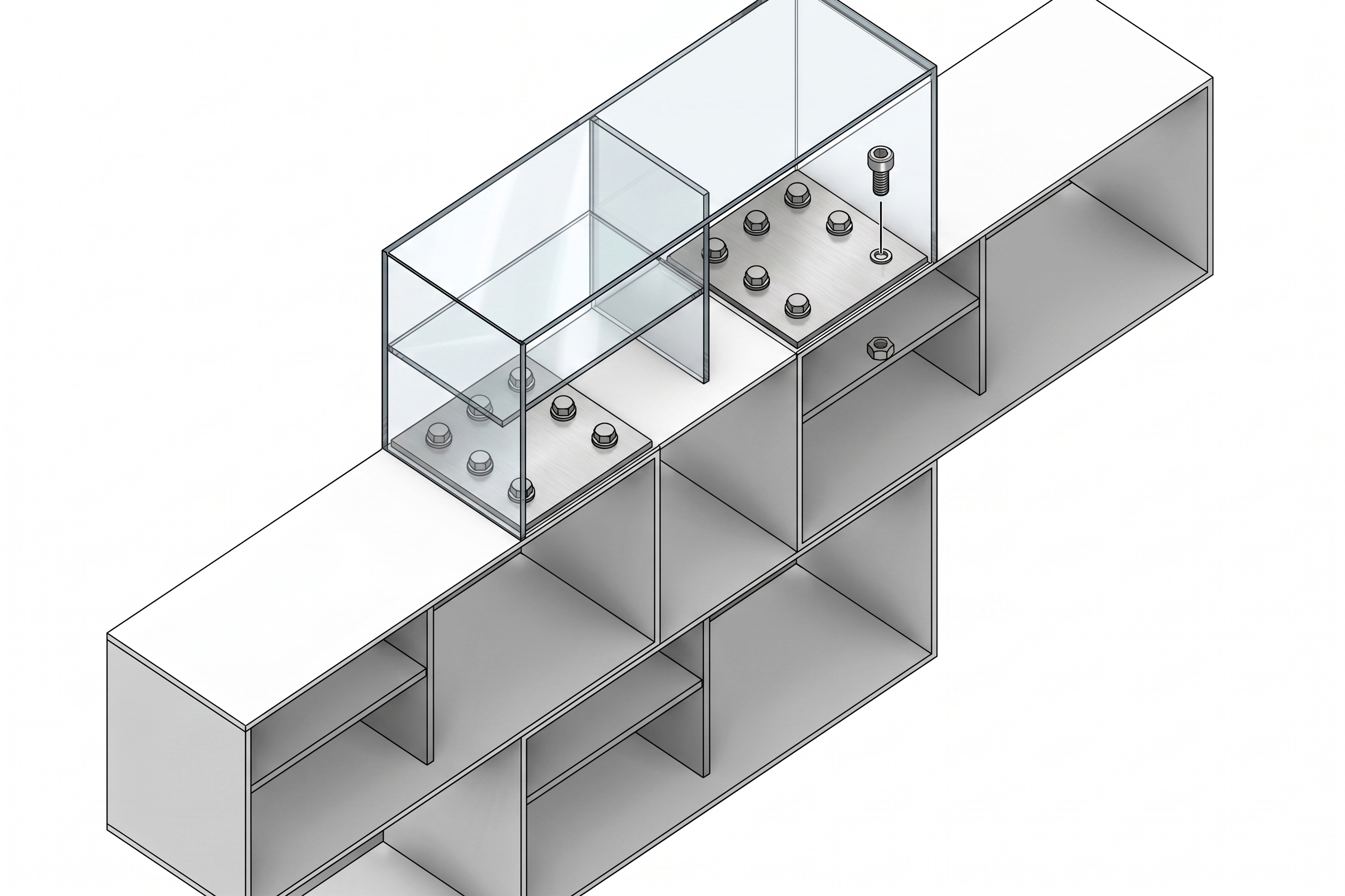 Steel-One Interlocking Blocks